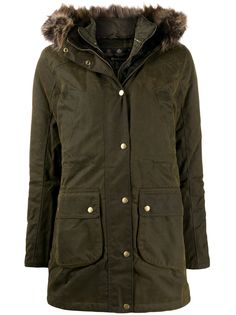 Barbour вощеная парка