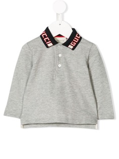 Gucci Kids logo collar polo shirt