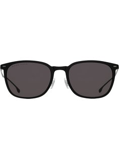 Boss Hugo Boss солнцезащитные очки в прямоугольной оправе