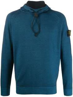 Stone Island худи с нашивкой-логотипом