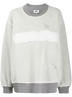 Mm6 Maison Margiela толстовка с логотипом