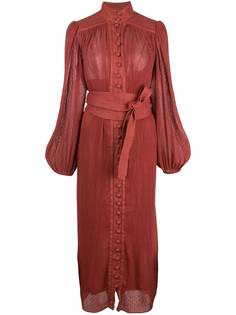 Zimmermann Espionage midi dress
