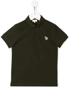 Paul Smith Junior рубашка-поло с нашивкой-логотипом