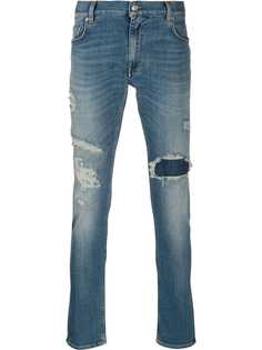Tommy Hilfiger джинсы с эффектом потертости