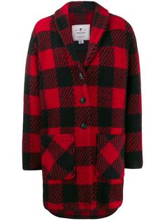 Woolrich buffalo print button-up coat