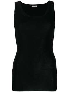 Miu Miu knitted vest top