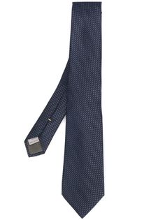 Canali галстук с узором Birds Eye