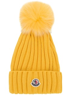 Moncler bobble top beanie