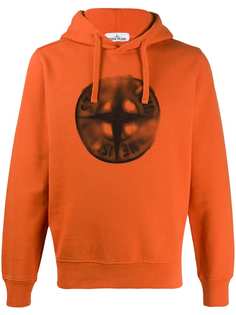 Stone Island худи с логотипом