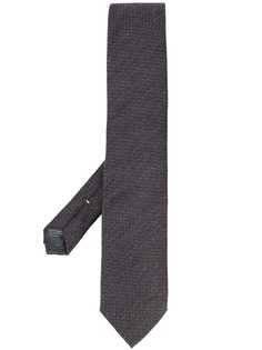Canali галстук с геометричным узором
