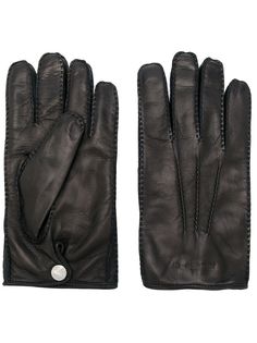 Alexander McQueen перчатки с тисненым логотипом
