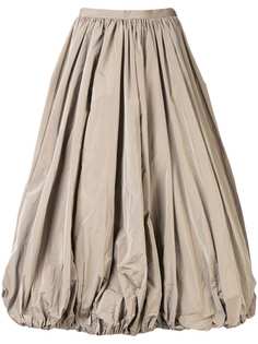 Co puffball midi skirt