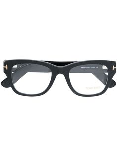 Tom Ford Eyewear классические очки в массивной оправе