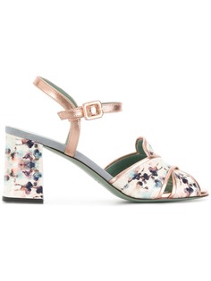Paola Darcano туфли с цветочным принтом