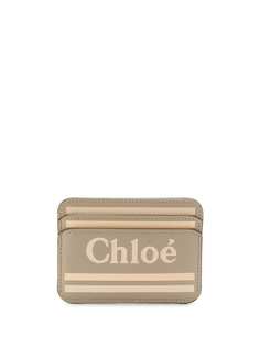Chloé logo card holder