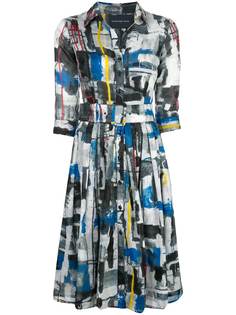 Samantha Sung Audrey abstract print dress