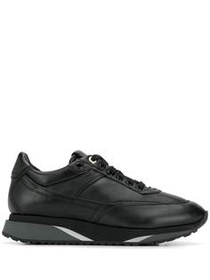 Santoni кроссовки на шнуровке