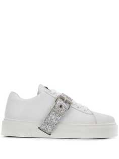 Miu Miu glitter detail low-top sneakers