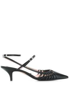 Nº21 double strap pumps