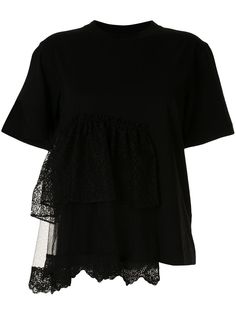 Simone Rocha tiered lace T-shirt
