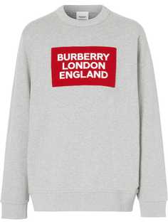 Burberry толстовка с логотипом