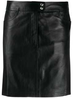 Alberta Ferretti panelled high-waisted skirt