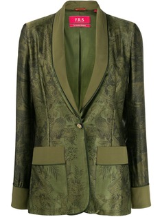 F.R.S For Restless Sleepers floral printed blazer