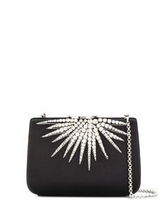 Giambattista Valli crystal embellished clutch bag