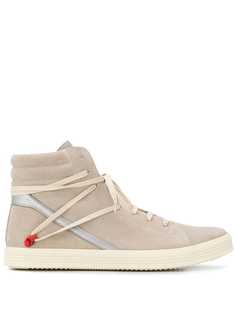 Rick Owens высокие кеды Geotrasher