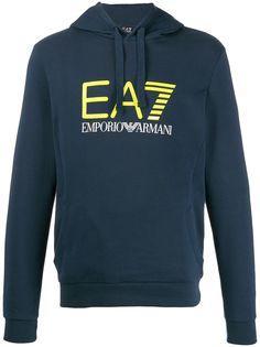 Ea7 Emporio Armani худи с логотипом