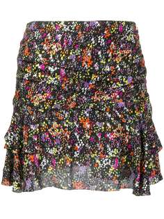 Derek Lam 10 Crosby юбка мини с цветочным принтом