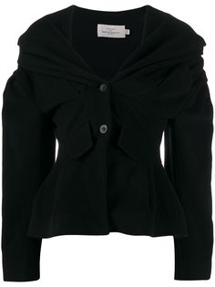 Preen By Thornton Bregazzi draped hood jacket
