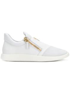 Giuseppe Zanotti zipped logo sneakers