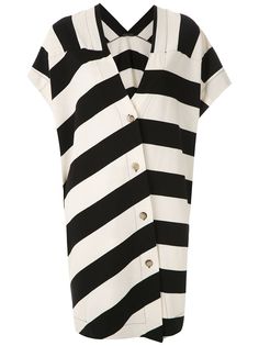 Osklen платье Classic Stripe Cool