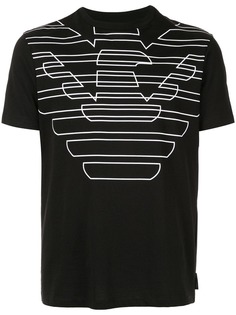 Emporio Armani футболка с принтом логотипа