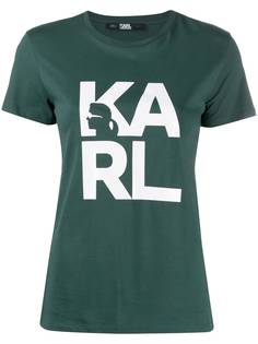 Karl Lagerfeld футболка с логотипом