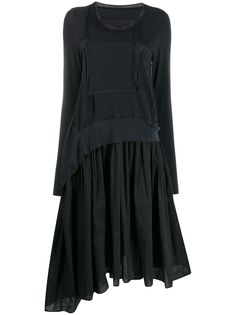 Rundholz Black Label mesh collar dress