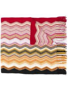 Missoni Zig Zag fringed scarf