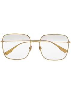 Dior Eyewear массивные солнцезащитные очки Stella