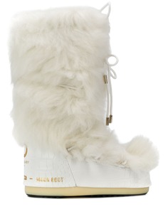 Moon Boot mid-calf tie front boots