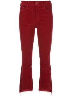 Mother Insider croppd corduroy trousers