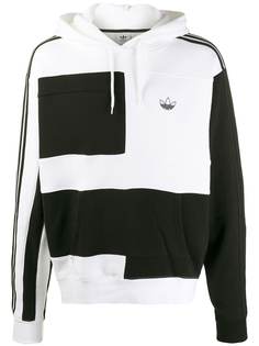 Adidas худи в стиле колор-блок