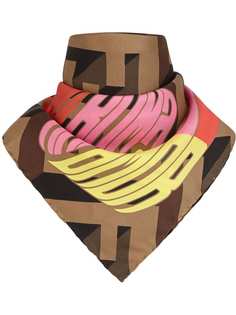 Fendi 3D monogram scarf