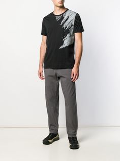 Stone Island Shadow Project футболка с графичным принтом