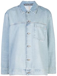 Alexander Wang long sleeved denim shirt