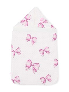 Monnalisa bow print sleeping bag