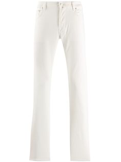 Jacob Cohen straight-leg ribbed trousers