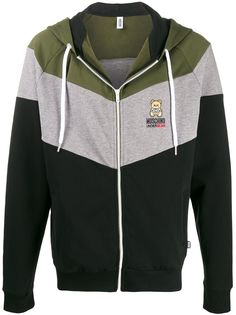 Moschino Underbear zip front hoodie