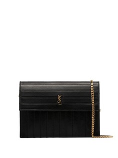 Saint Laurent стеганая сумка через плечо Victoire
