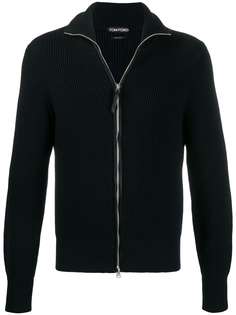 Tom Ford full zip cable-knit sweater